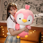 kawaii chibi penguin trio plushies