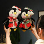Kawaii Christmas Penguin Plushie