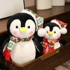 Kawaii Christmas Penguin Plushie