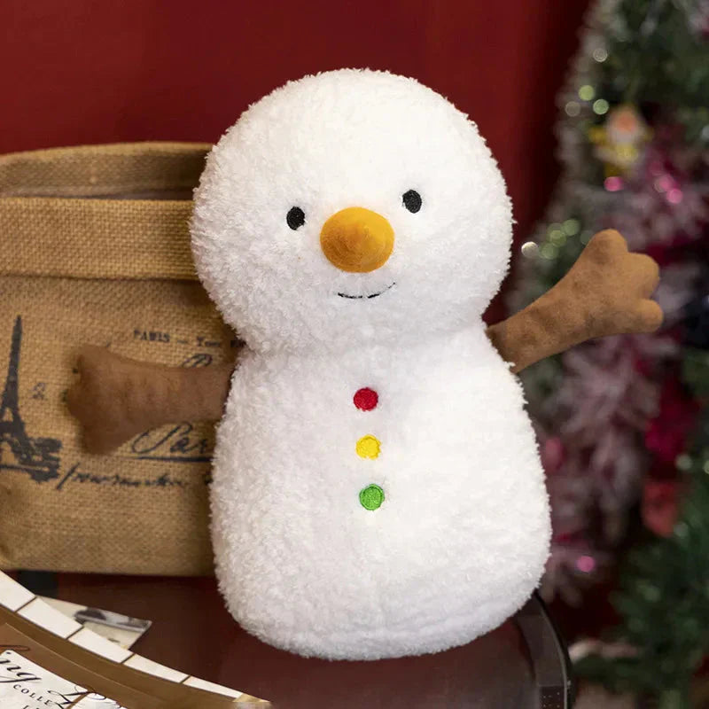 Kawaii Christmas Snow Man Gingerbread Man Plushies