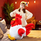 Kawaii Chubby Chicken Plushie Family