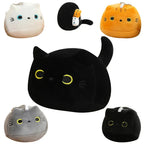 Kawaii Chunky Cat Plushies with Kittens