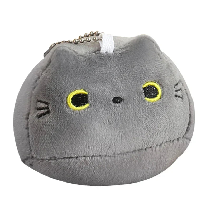 Kawaii Chunky Cat Plushies with Kittens