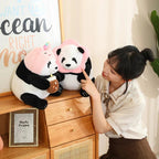 Kawaii Chunky Panda Plushie Crew