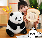 Kawaii Chunky Panda Plushie Crew