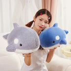 Kawaii Fluffy Gray Blue Killer Whale Plushies
