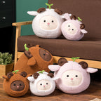 Kawaii Fluffy Sheep Goat Ram Plushie