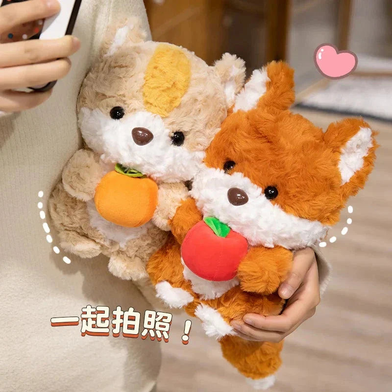 Kawaii Fox & Squirrel Chibi Plushies