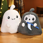 Kawaii Grim Reaper & Ghost Halloween Plushies