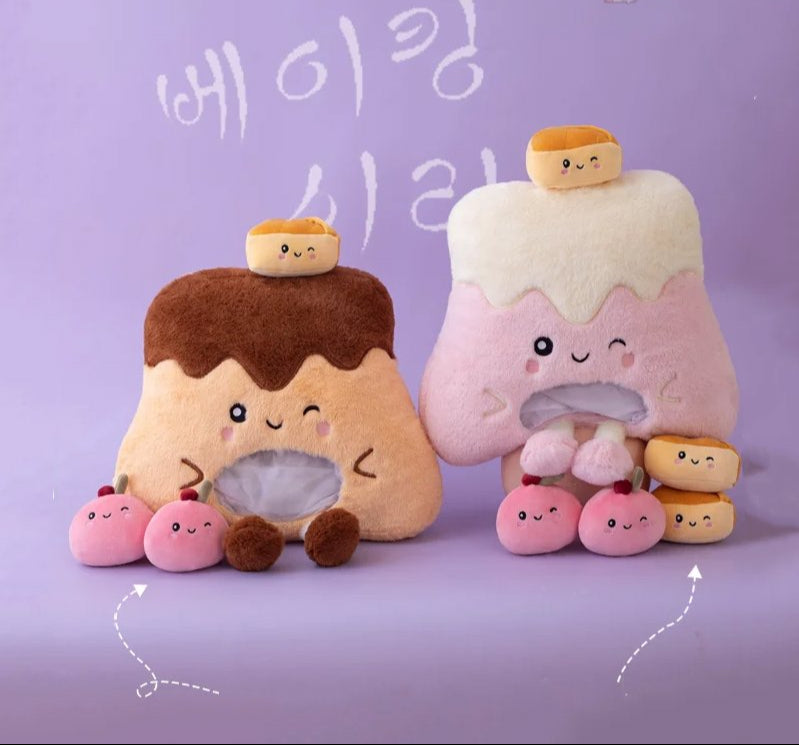 Kawaii Mountain Desserts Candy Bag Plushies