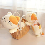 Kawaii Neeko Spotted Ginger Cat Plushie
