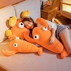 Kawaii Orange Crab & Lobster Plushie