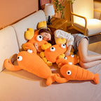 Kawaii Orange Crab & Lobster Plushie