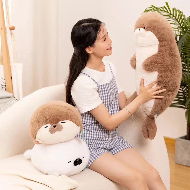 Kawaii Seal Plushie Family