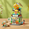 Lemon Tea & Noodle Shop Micro Building Sets