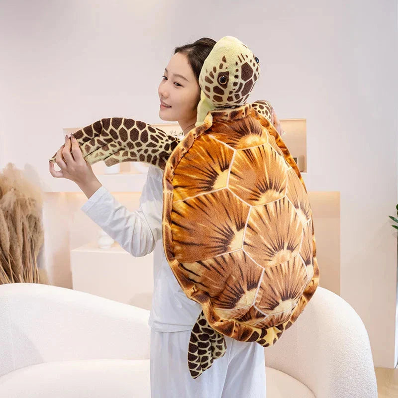 Lifelike Sea Turtle Plushies