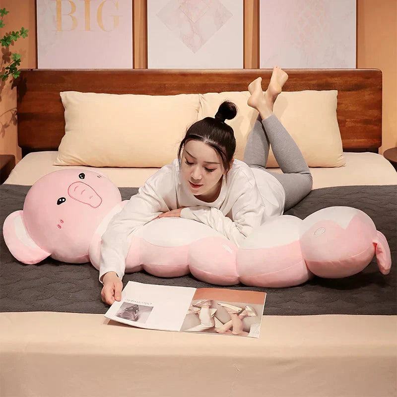 Long Caterpillar Cat Koala Elephant Plushie Collection