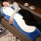 Long Cuddly Angry Shocked Shark Plushie