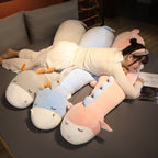 Long Cuddly Hippo Cow Sheep Plushies