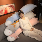 Long Cuddly Hippo Cow Sheep Plushies