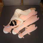 Long Cuddly Hippo Cow Sheep Plushies
