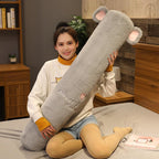 Long Fluffy Animal Body Pillow Plushies