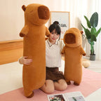 Long Fluffy Cute Capybara Plushies