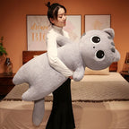 Long Fluffy Huge Cat Family Plushies