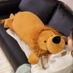 Long Lion Snuggle Buddy Plushies