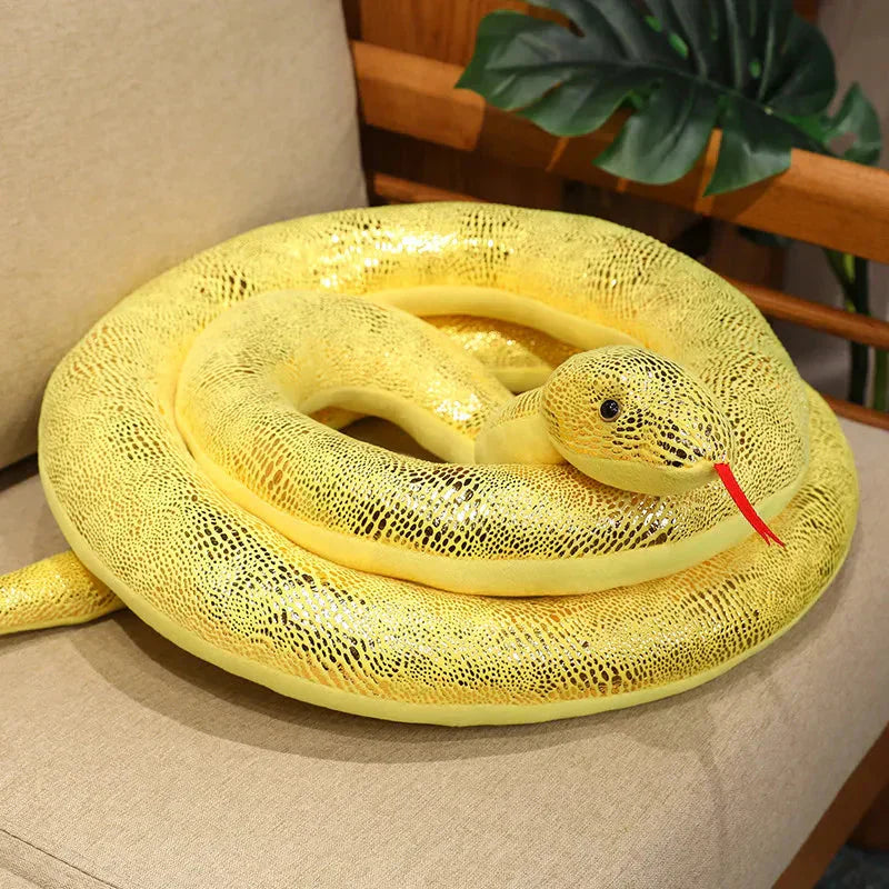 Long Shiny Snake Plushies