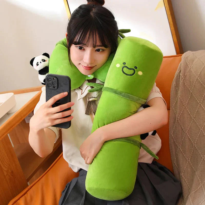 Long Snuggly Bamboo Panda Plushie