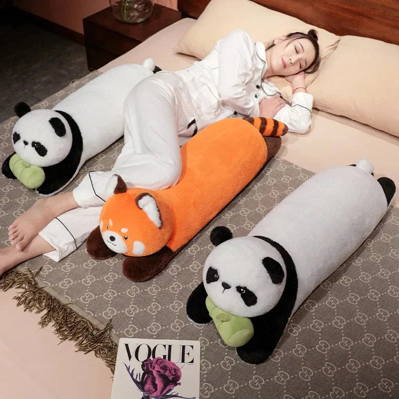 Long Snuggly Fluffy Red Panda Plushies