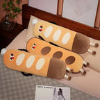 Long Snuggly Funny Baguette Bread Plushies