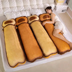 Long Snuggly Toasted Cat Plushies