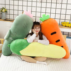 Long Snuggly Vegetables Fruits Plushie Collection