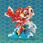 Lucky Red Fish Wave Micro Building Set