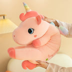 Lucky the Long Pink Unicorn Plushie