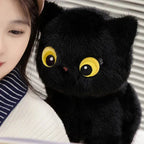 Luna & Misty the Fluffy Sitting Cat Plushies