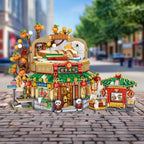Mei Mei Panda Peking Duck Restaurant Micro Building Blocks With Lights