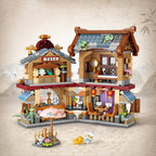Merchant Store & Horse Stable Micro Building Sets Collection