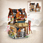 Merchant Store & Horse Stable Micro Building Sets Collection