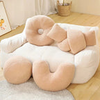 Minimalist Shapes Moon Ball Pillow Plushies