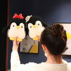 Mumble and Frosty the Fluffy Penguin Plushie