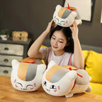 Natsume Yuujinchou Nyanko Cat White Black Plushie