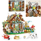 Old MacDonald Farm House Micro Building Block