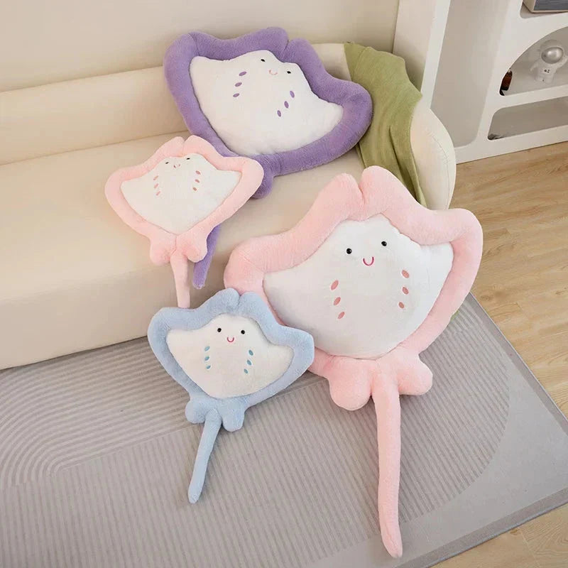 Pastel Manta Sting Ray Plush