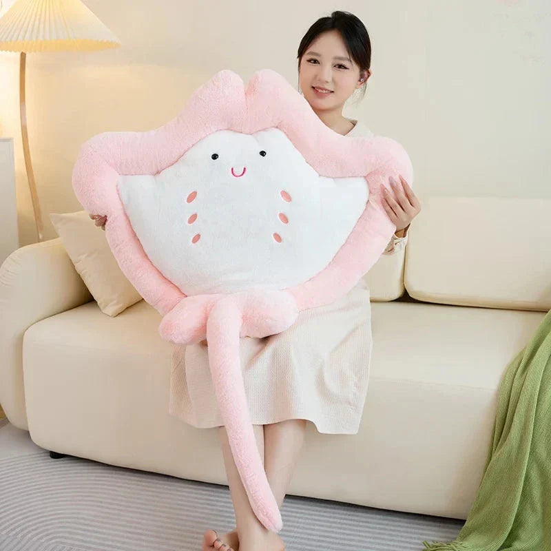 Pastel Manta Sting Ray Plush