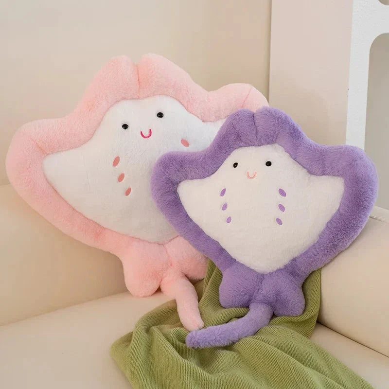 Pastel Manta Sting Ray Plush