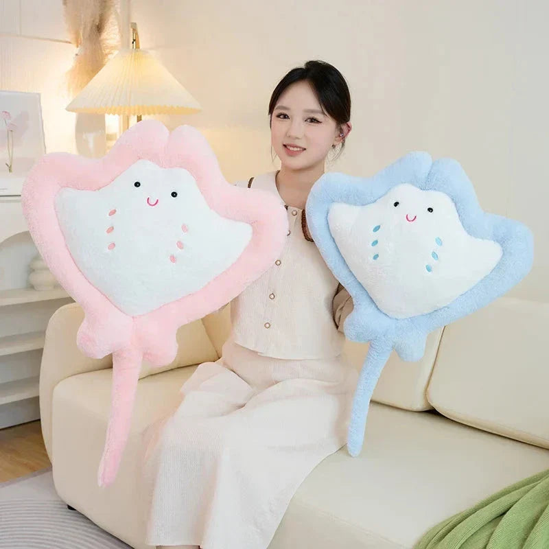 Pastel Manta Sting Ray Plush