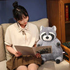 Peanut the Chubby Raccoon Plushie